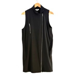 OPENING CEREMONY - Long black vest dress